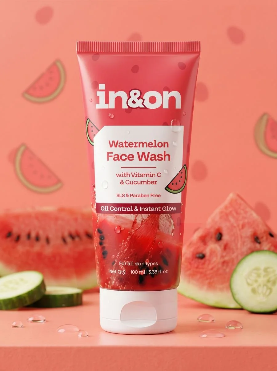Watermelon Face Wash packaging