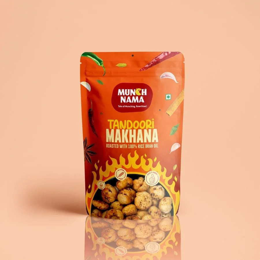 Tandoori Makhana packaging